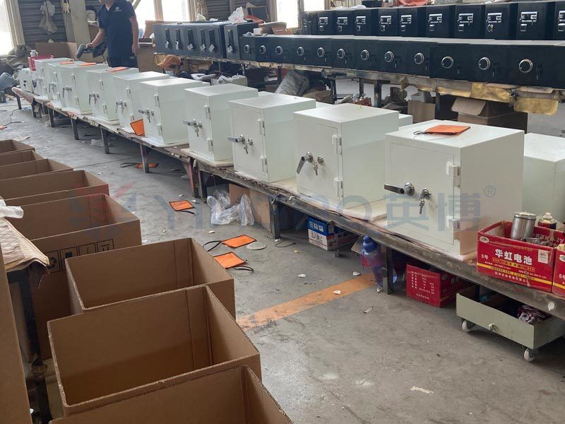 Hebei Yingbo Safe Boxes Co., Ltd 제조업체의 생산 라인