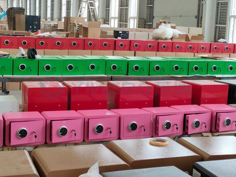Hebei Yingbo Safe Boxes Co., Ltd 제조업체의 생산 라인