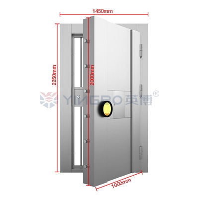 금고 안티 도둑질 보안 은행 홈 오피스 보안 화재 등급 금고 문 H2250* W1450mm
