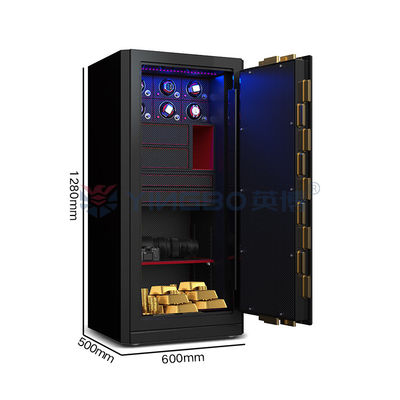 H1280mm 보석 상자 안전자 생체 지문 잠금 시계 와이더 안전자