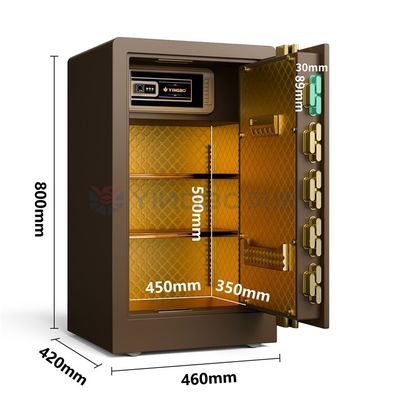 지문 잠금 스마트 럭셔리 안전 상자 가정용 보안 YB/RS-80