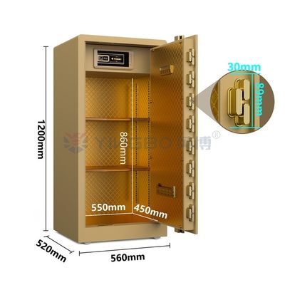 95kg 고체철 스마트 안전 상자 가정 보안 YB/RS-120 금