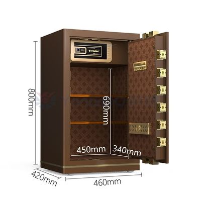 오피스 보안을 위한 이중 경보 스마트 안전 상자 H800mm YB/N7-80