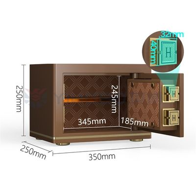 H250mm 전자 잠금 사무실 안전 상자 보안