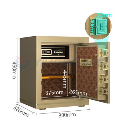 H450mm 럭셔리 디지털 안전 상자 전자 잠금