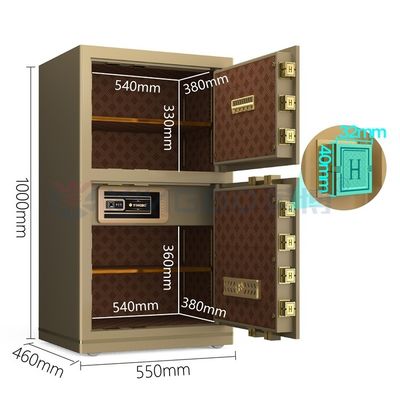 H1000mm 디지털 전자 잠금 사무실 보안용 안전 상자 YB/N7-100D