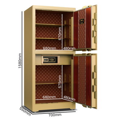 17.5 Cu Ft 보안 안전 상자 은행 4등급 개방 278±2kg Yb/Zy-150d