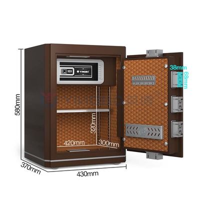 높이 580mm 홈 잠금 상자 맞춤형 이중 경보