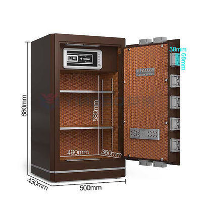 OEM 특허 두 개의 T 볼트 및 내부 잠금 안전 상자 가정용 YB/N6-88