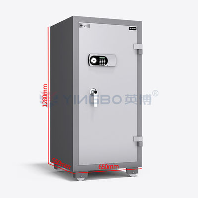 Fireproof Safe Box YB/FH-128 Multiple Fire Prevention Design 3 Opening Ways and Adjustable Shelves for Ultimate Security
