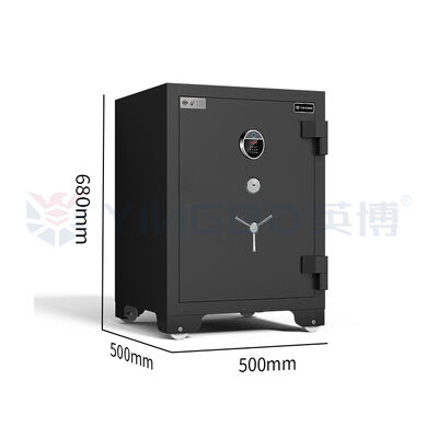 지문 잠금 알람 시스템이 있는 중요 물품 보호용 내화 금고