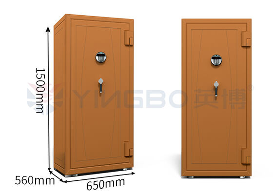 고급 홈 주얼리 시계 와인더 금고 내화성 가정용 여권 보관