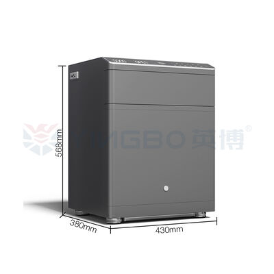 바이오메트릭 지문 노트북 안전 상자, 집 보안을 위한 고체 철강 구조