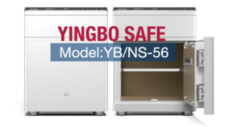 화이트 서랍형 스마트 침대 옆 탁자 금고 YB/NS-56